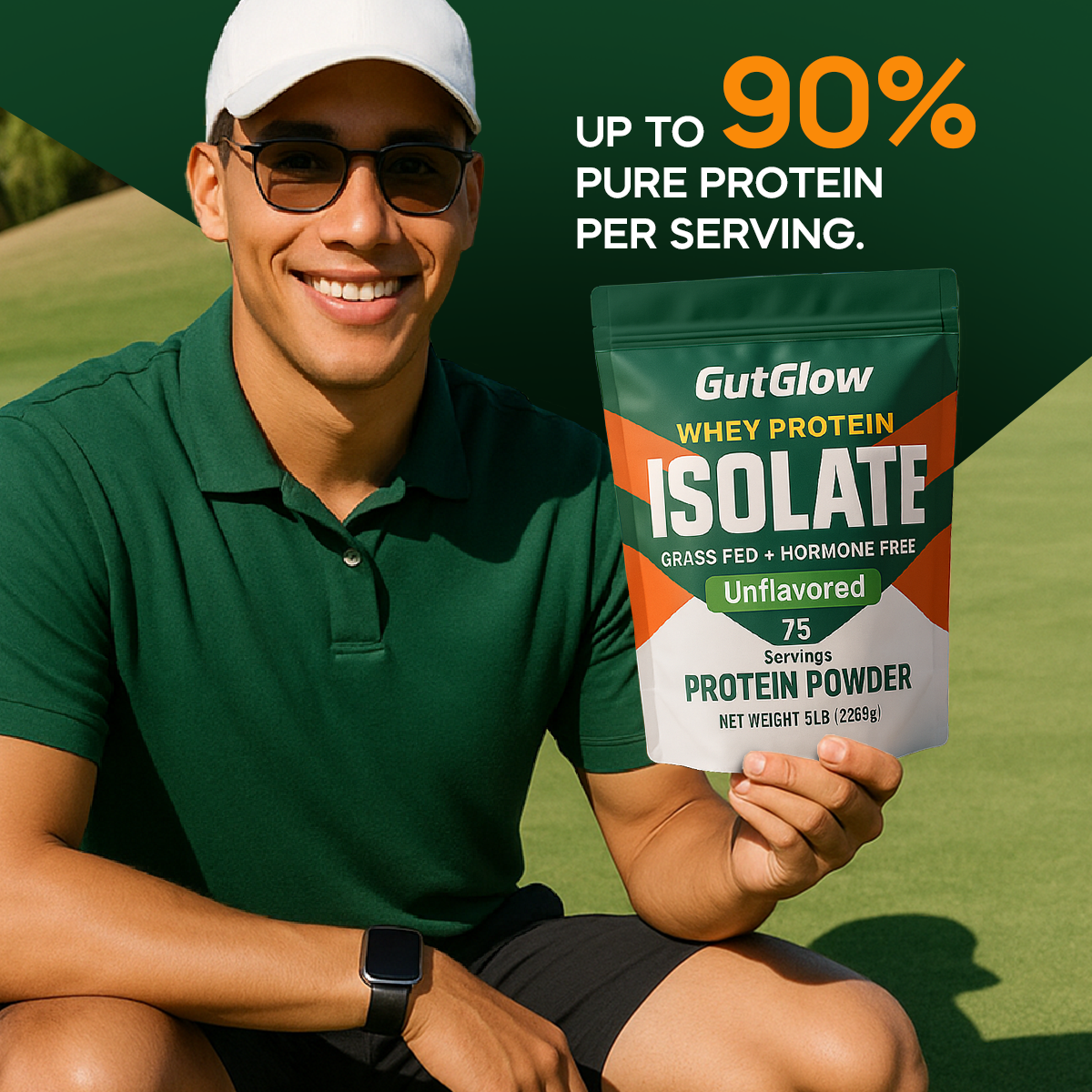 Gut Glow Whey Protein Isolate