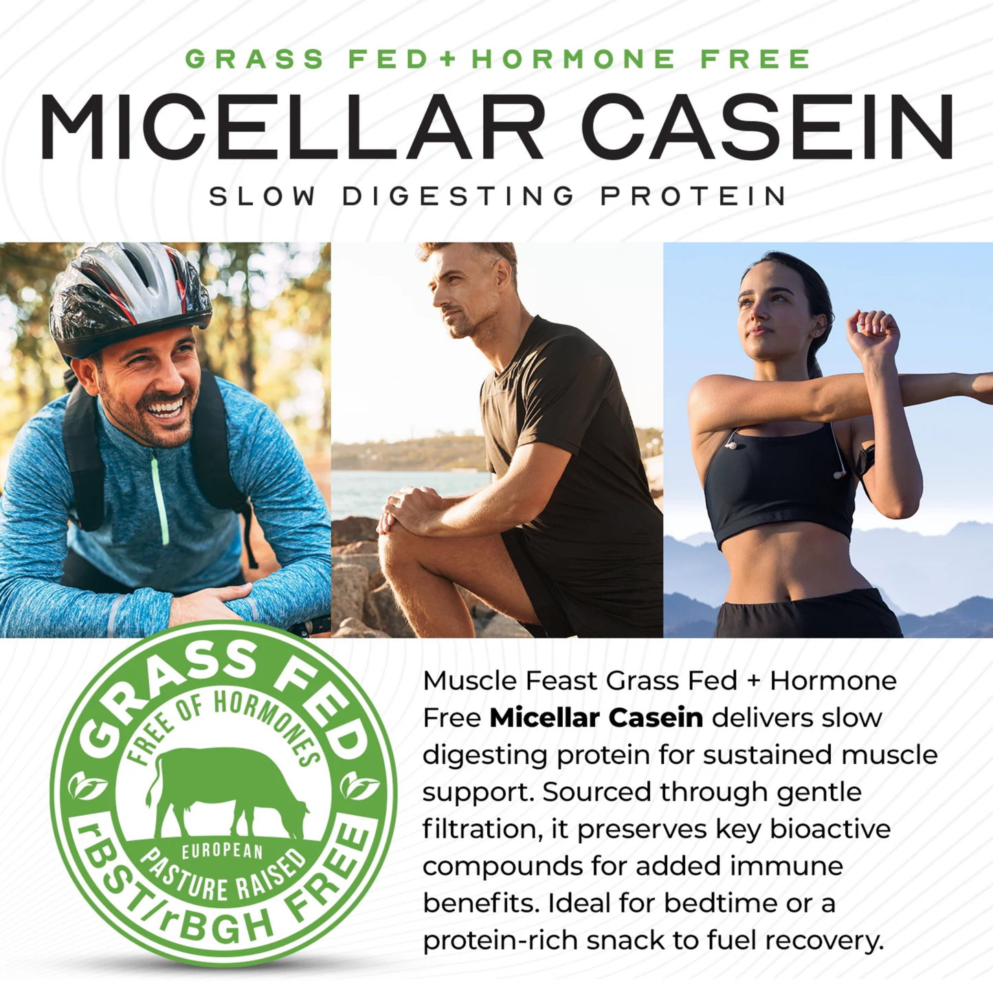 Gut Glow Micellar Casein Protein