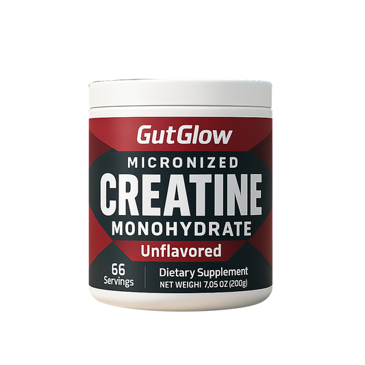 Gut Glow Creavitalis Creatine Micronized Monohydrate Powder