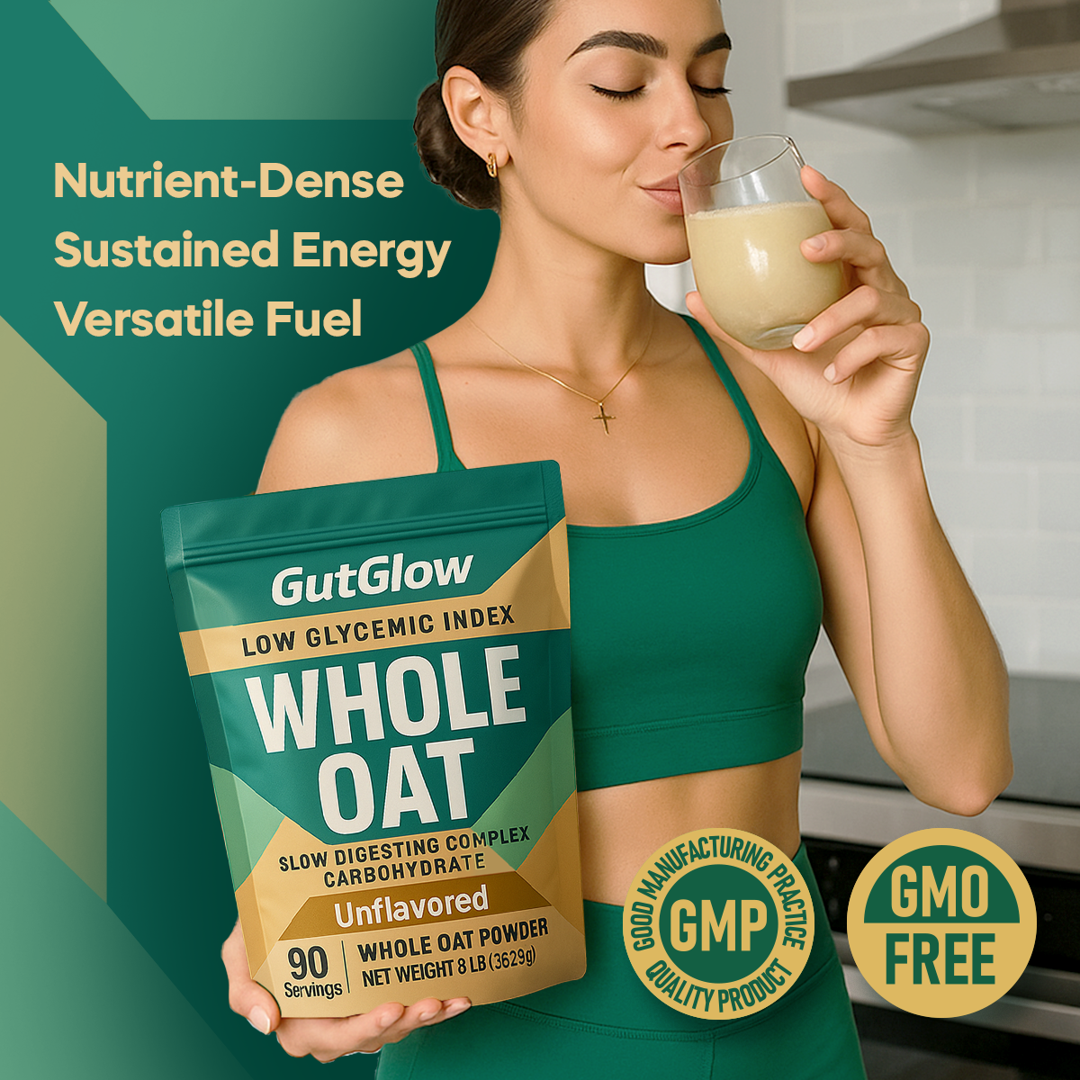 Gut Glow Whole Oat Powder