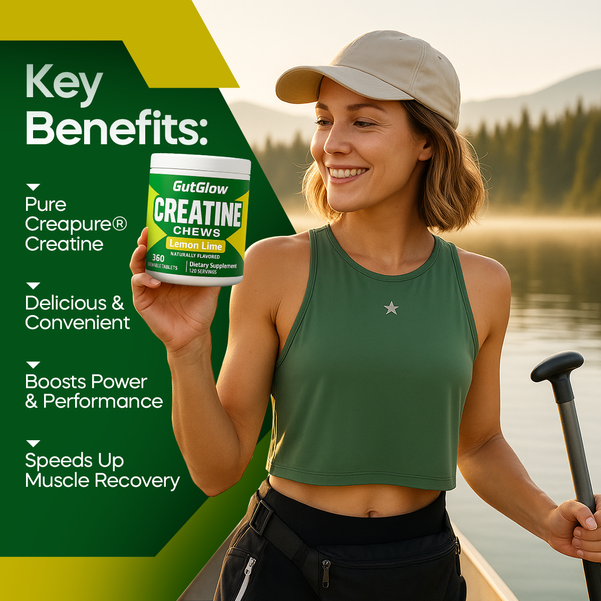 Gut Glow Vegan Creatine Monohydrate