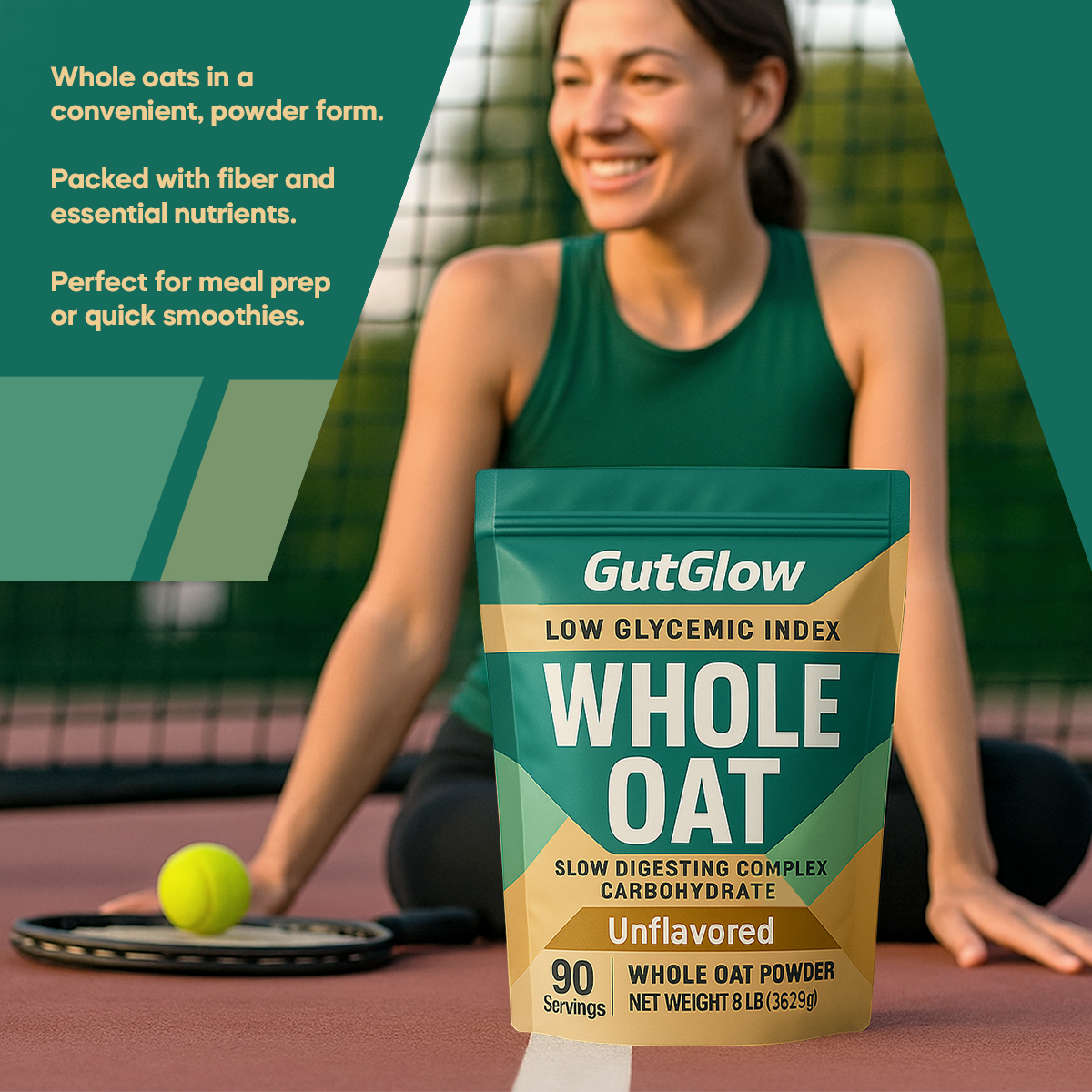 Gut Glow Whole Oat Powder