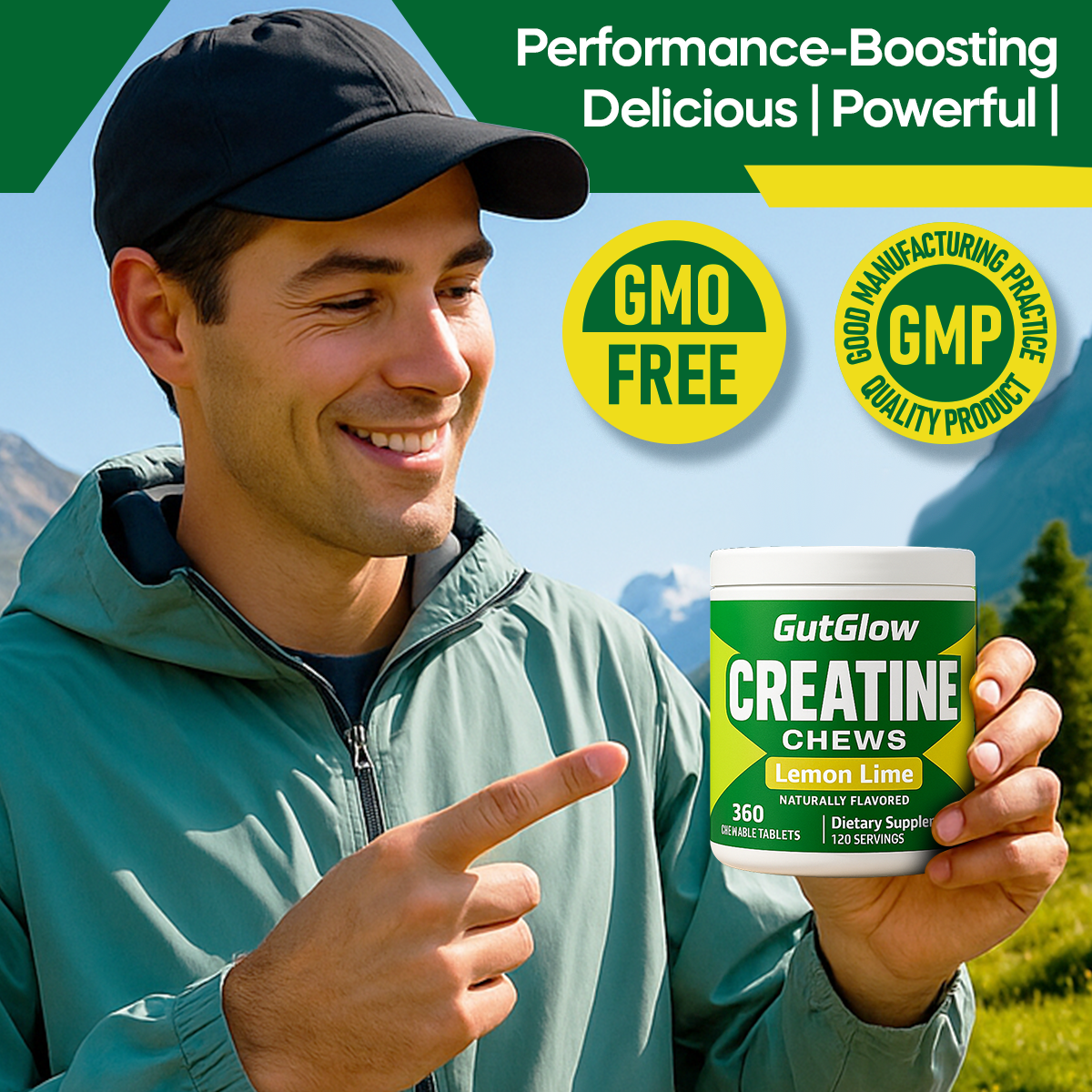 Gut Glow Vegan Creatine Monohydrate