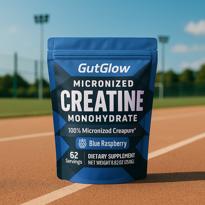Gut Glow Creapure Micronized Creatine Monohydrate Powder