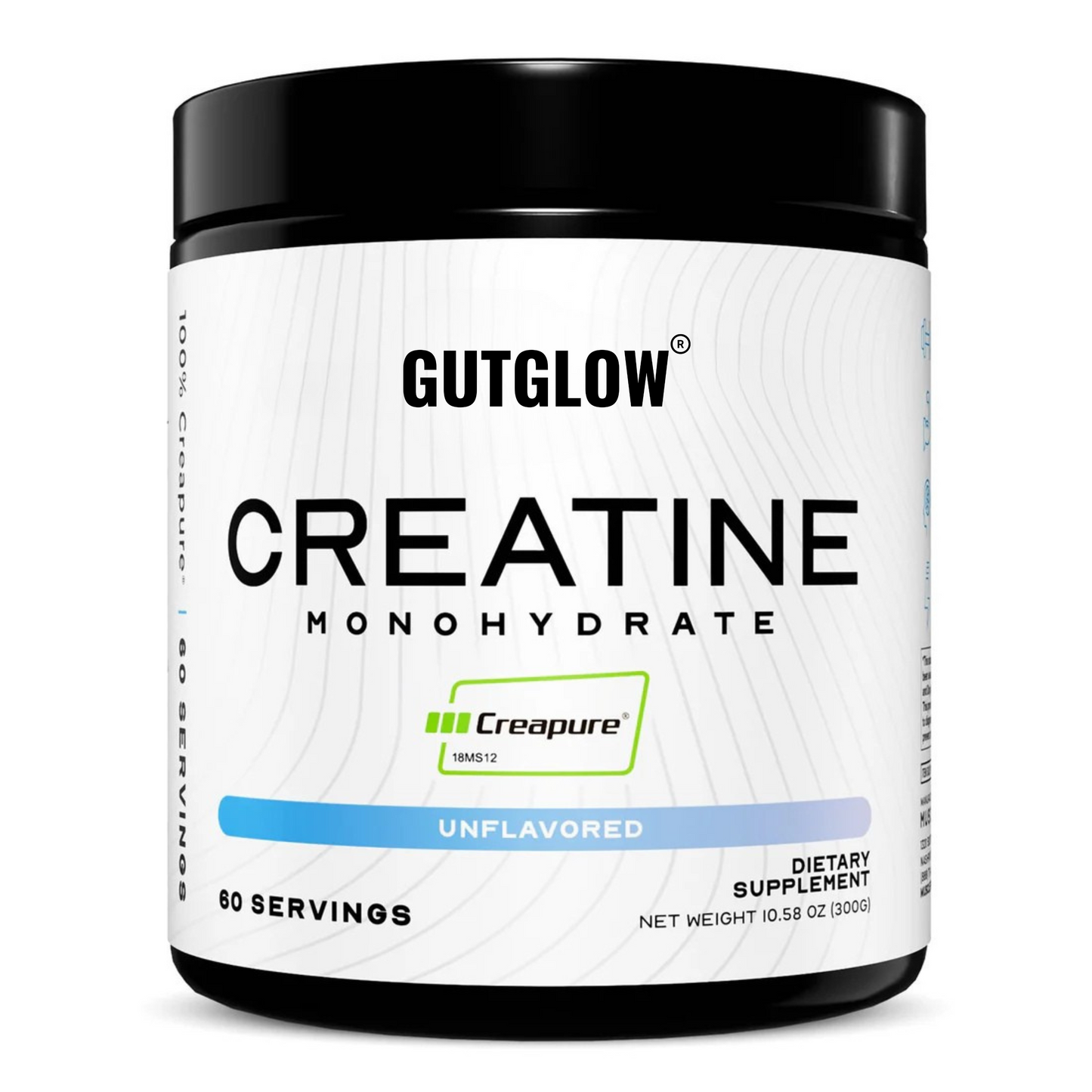 Creapure Creatine Monohydrate Powder, Vegan Keto Gluten-Free