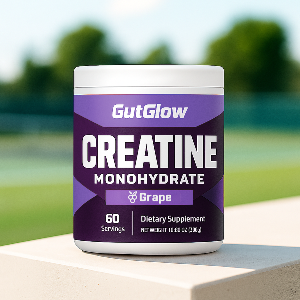 Gut Glow Creapure Creatine Monohydrate Powder