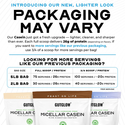 Gut Glow Micellar Casein Protein