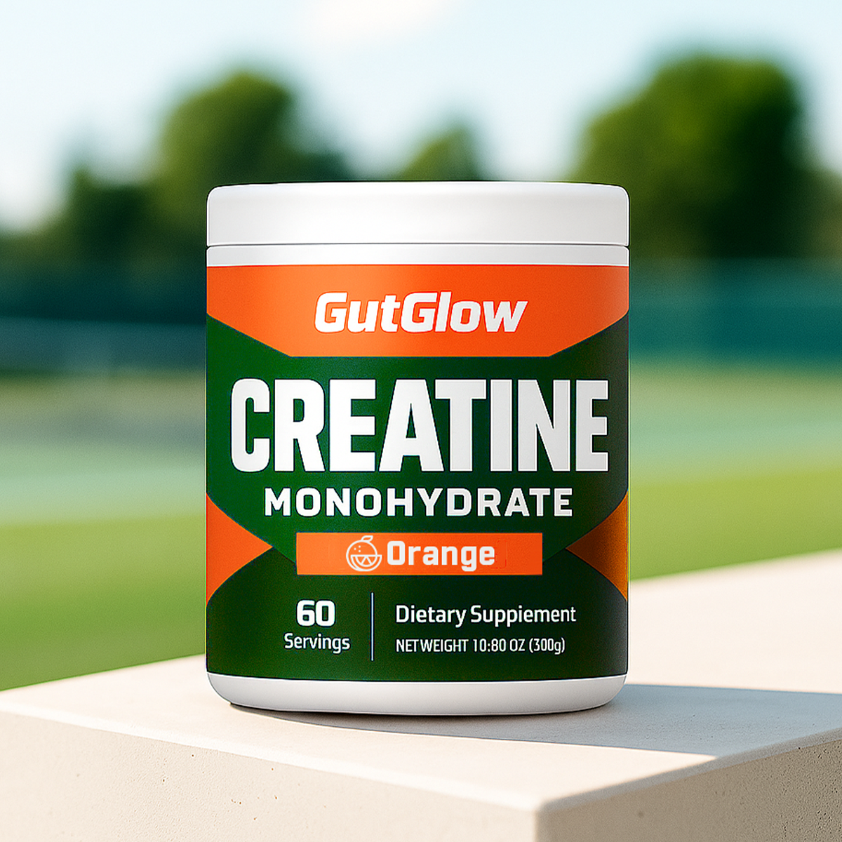 Gut Glow Creapure Creatine Monohydrate Powder