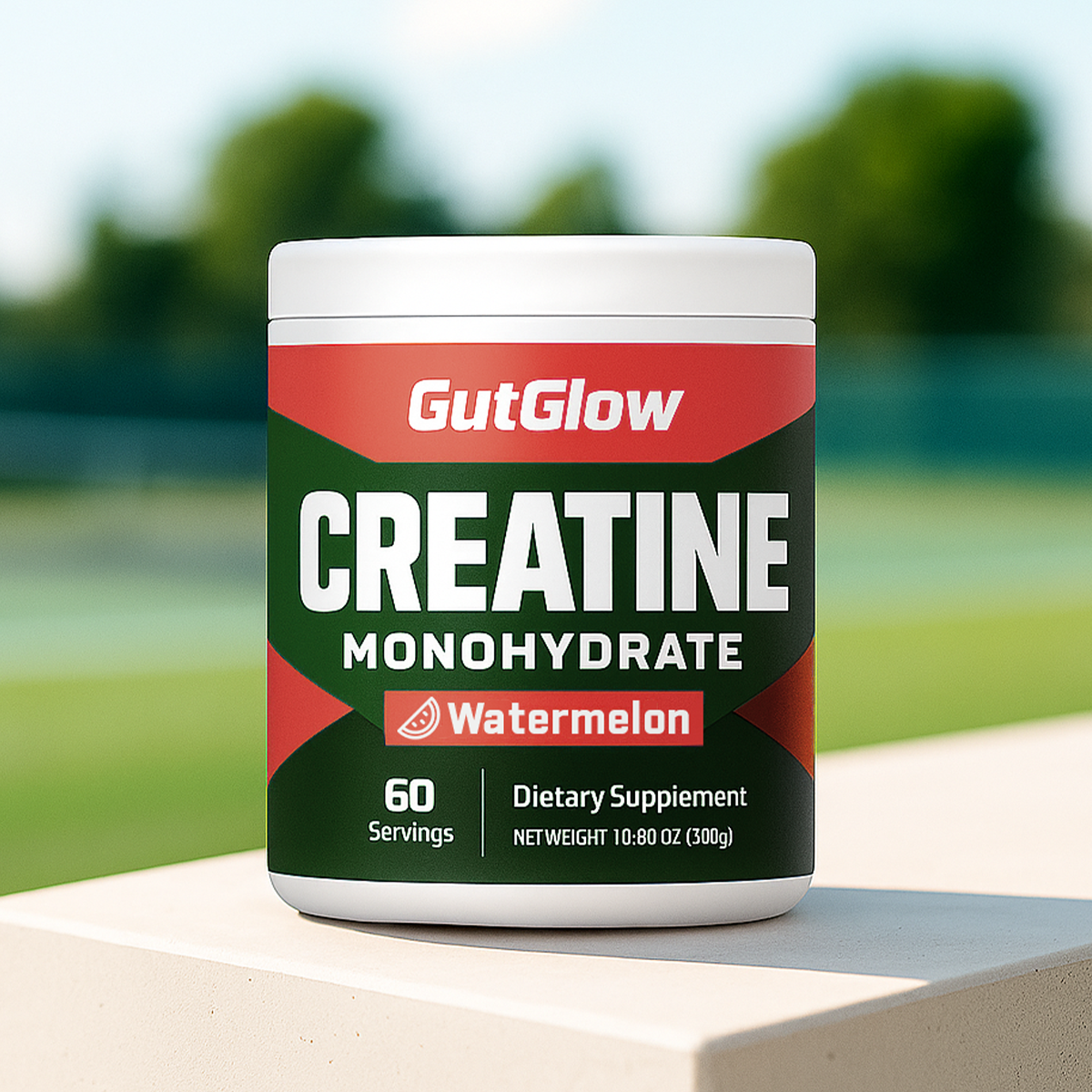 Gut Glow Creapure Creatine Monohydrate Powder
